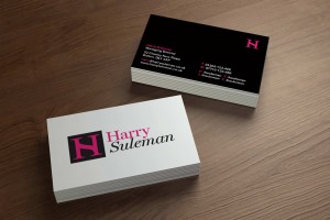 Creative Agency Manchester | Harry Suleman | Luxury Business Cards