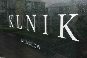 Creative Agency Manchester | KLNIK Wilmslow | Aesthetics Window Vinyl
