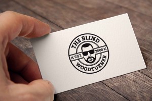 Creative Agency Manchester | The Blind Wood Turner | Business Card Design