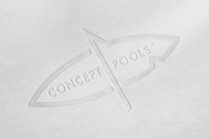 Creative Agency Manchester | Concept Pools | Embossed Logo