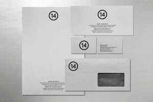 Brand Design Agency Manchester | Room 14 Menswear | Fashion Stationary