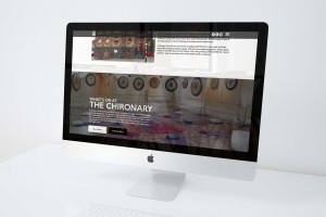 Creative Agency Manchester | Tim Marner | The Chironary Website iMac