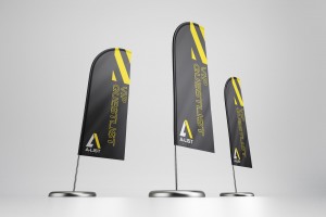 A-List Events Flag | Tim Marner Creative Agency Manchester