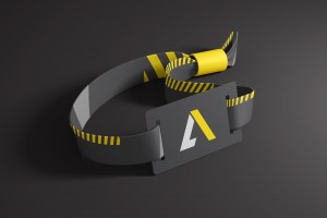 A-List Events Wristband | Tim Marner Creative Agency Manchester