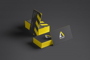 A-List Events Business Card | Tim Marner Creative Agency Manchester