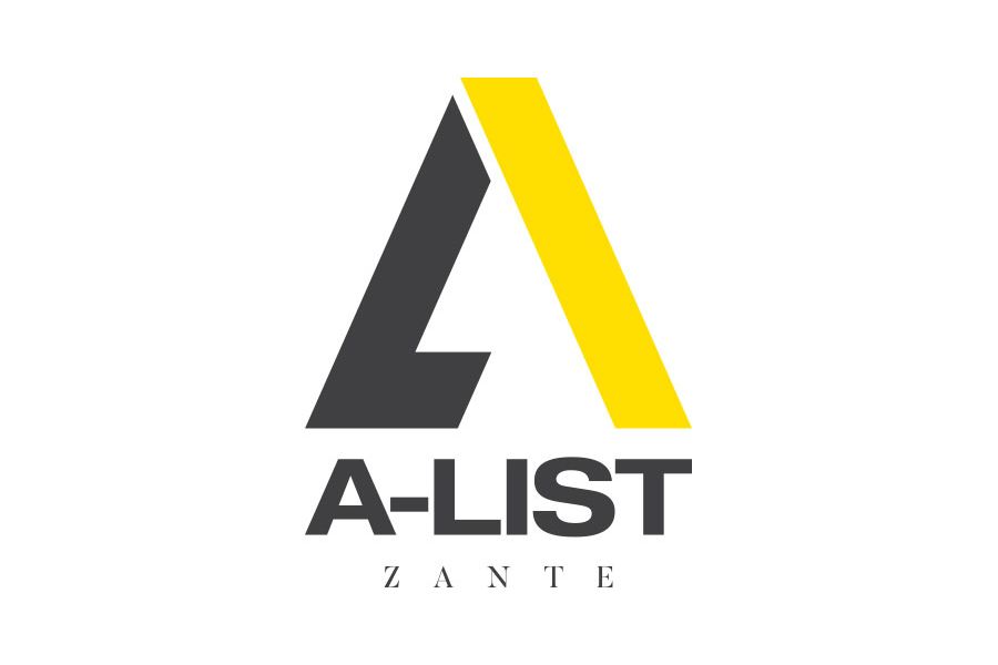 A-List Events Logo Design | Tim Marner Creative Agency Manchester