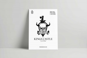 Branding Agency Manchester | Tim Marner | Kings Castle Clothing Poster