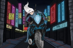 Tenshi Vapes Bike